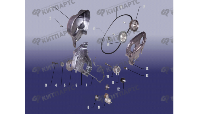 Газораспределительный механизм Chery Fora (A21)